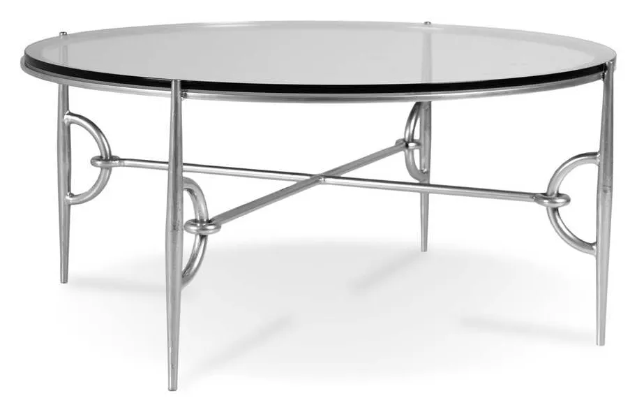 Charleston Forge 6822 Paddock 42 inch Round Cocktail Table Charleston Forge 6822 Paddock 42 inch Round Cocktail Table