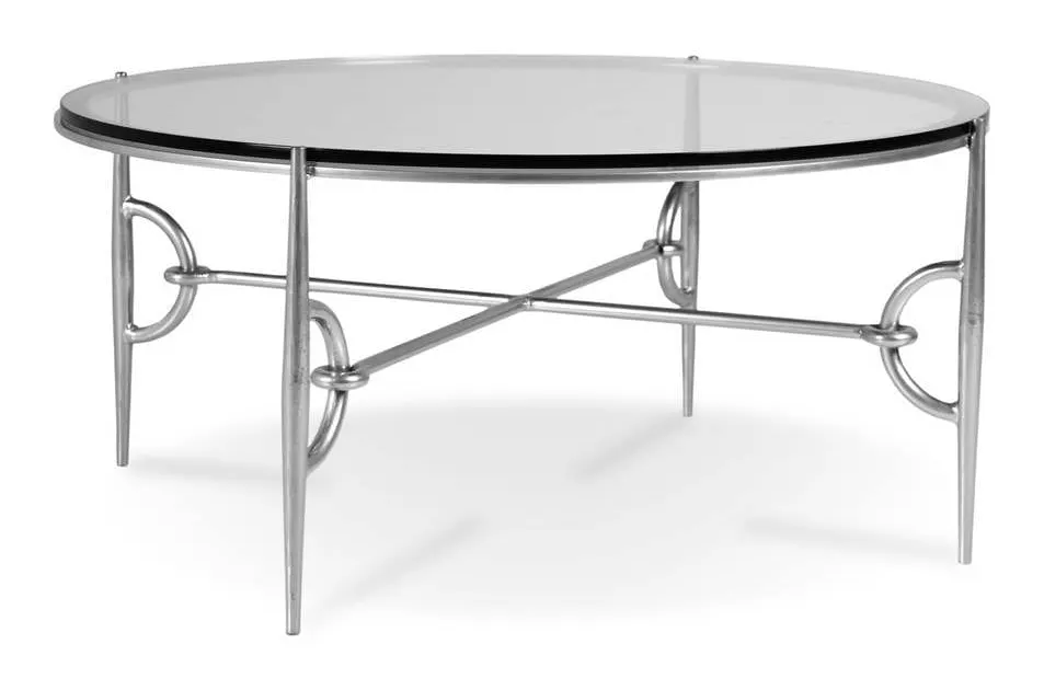 Charleston Forge 6822 Paddock 42 inch Round Cocktail Table Charleston Forge 6822 Paddock 42 inch Round Cocktail Table