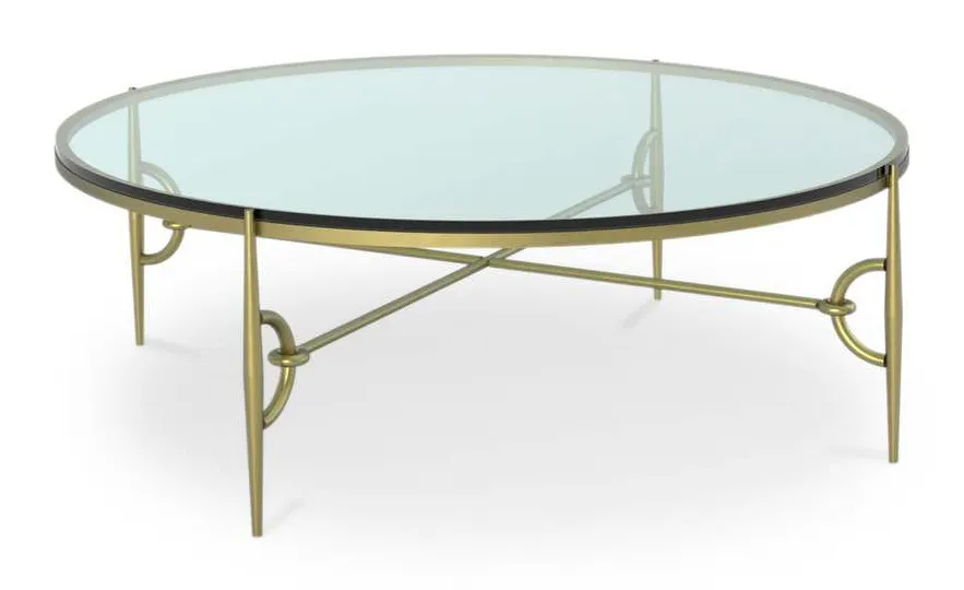 Charleston Forge 6824 Paddock 48 inch Round Cocktail Table Charleston Forge 6824 Paddock 48 inch Round Cocktail Table