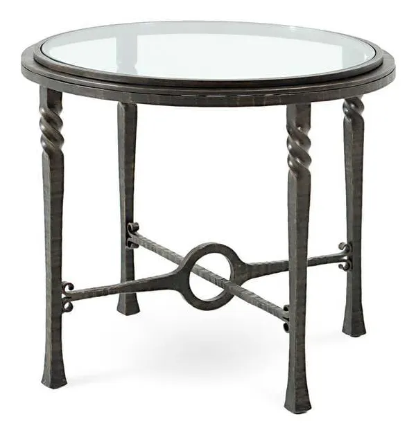 Charleston Forge 7514 Omega Round End Table Charleston Forge 7514 Omega Round End Table