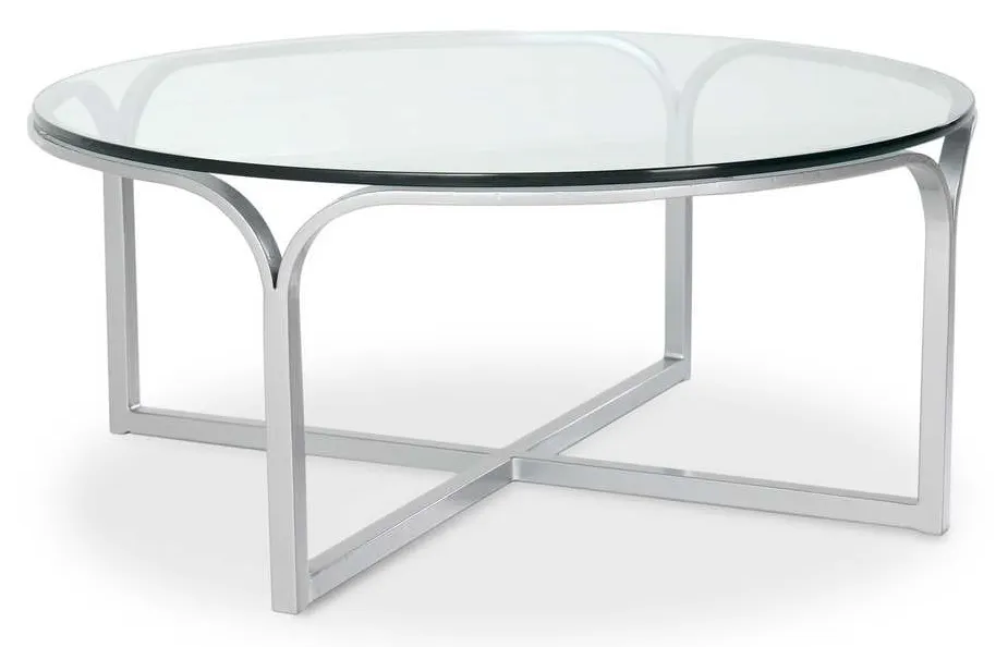 Charleston Forge 7906 Wave 54 inch Round Cocktail Table Charleston Forge 7906 Wave 54 inch Round Cocktail Table