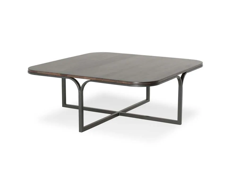 Charleston Forge 7907  Wave 54 inch Square Cocktail Table