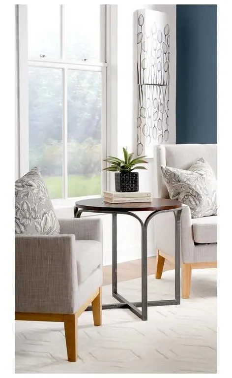 Charleston Forge 7908 Wave Round End Table Charleston Forge 7908 Wave Round End Table