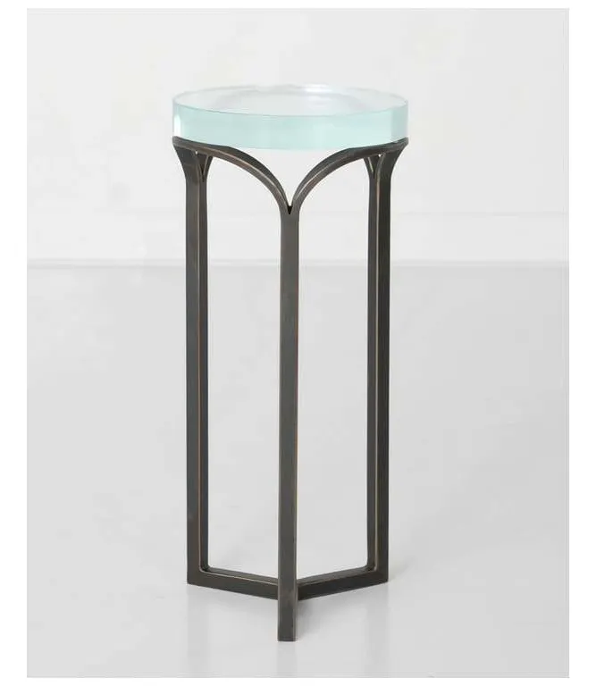 Charleston Forge 7914 Wave 10 inch Drink Table Charleston Forge 7914 Wave 10 inch Drink Table