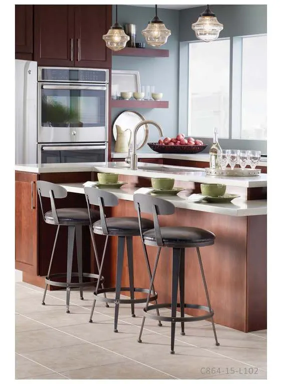 Charleston Forge C865 Aries Swivel Barstool 30 inch Charleston Forge C865 Aries Swivel Barstool 30 inch