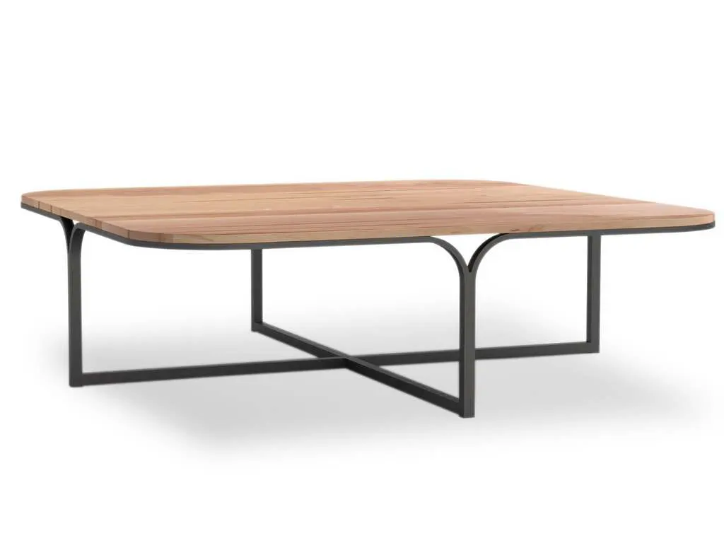 Charleston Forge 7900  Wave Rectangular Cocktail Table