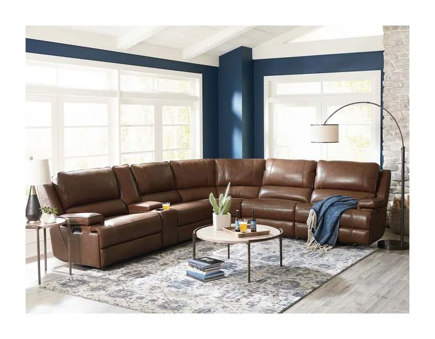Club Level By Bassett 3729-MSECTU Parsons Club Level U Power Reclining Sectional Club Level By Bassett 3729-MSECTU Parsons Club Level U Power Reclining Sectional