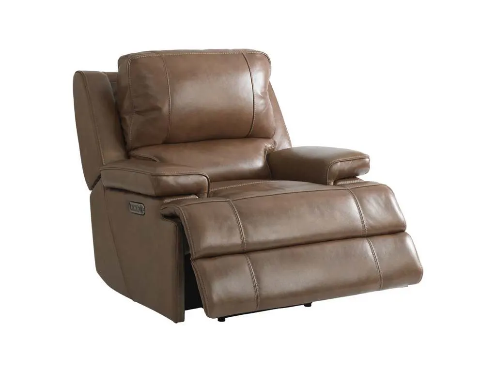 Club Level By Bassett 3729-P0U Parsons Power Wallsaver Recliner