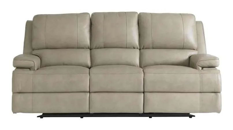 Club Level By Bassett 3729-P62F Parsons Double Reclining Sofa With Power