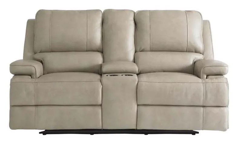 Club Level By Bassett 3729-PC42F Parsons Double Reclining Console Loveseat Club Level By Bassett 3729-PC42F Parsons Double Reclining Console Loveseat