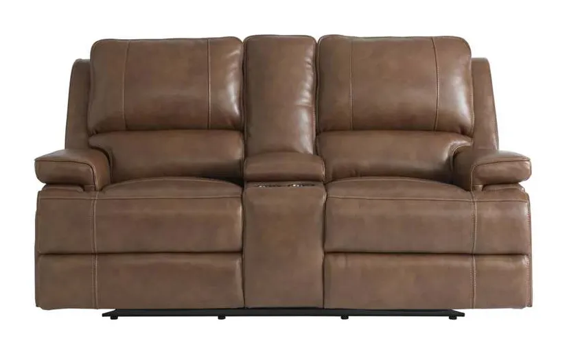 Club Level By Bassett 3729-PC42U Parsons Double Reclining Console Loveseat Club Level By Bassett 3729-PC42U Parsons Double Reclining Console Loveseat
