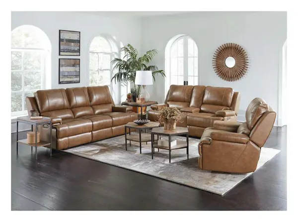 Club Level By Bassett 3729-PC42U Parsons Double Reclining Console Loveseat Club Level By Bassett 3729-PC42U Parsons Double Reclining Console Loveseat