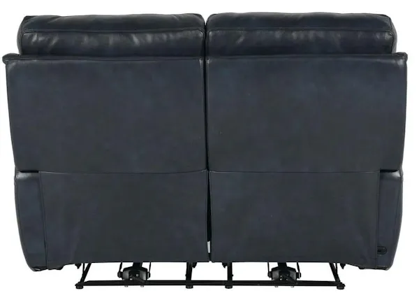 Club Level By Bassett 3749-P42N Burlington Power Motion Loveseat in Navy Leather Club Level By Bassett 3749-P42N Burlington Power Motion Loveseat in Navy Leather