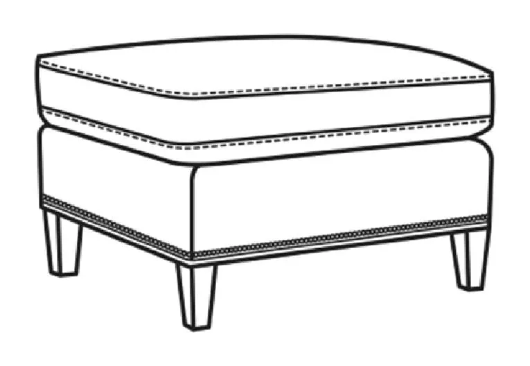CR Laine 2160-07 Penelope Ottoman CR Laine 2160-07 Penelope Ottoman