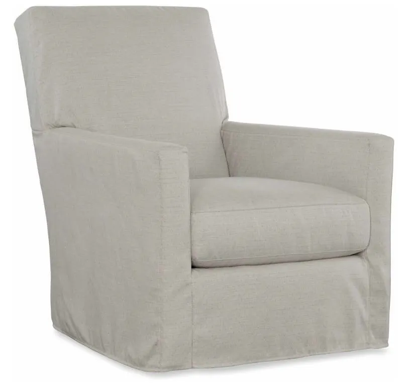 CR Laine 1775-05SWSC Malcolm Slipcovered Swivel Chair CR Laine 1775-05SWSC Malcolm Slipcovered Swivel Chair