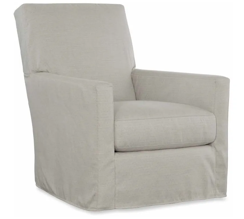 CR Laine 1775-05SWSC Malcolm Slipcovered Swivel Chair CR Laine 1775-05SWSC Malcolm Slipcovered Swivel Chair