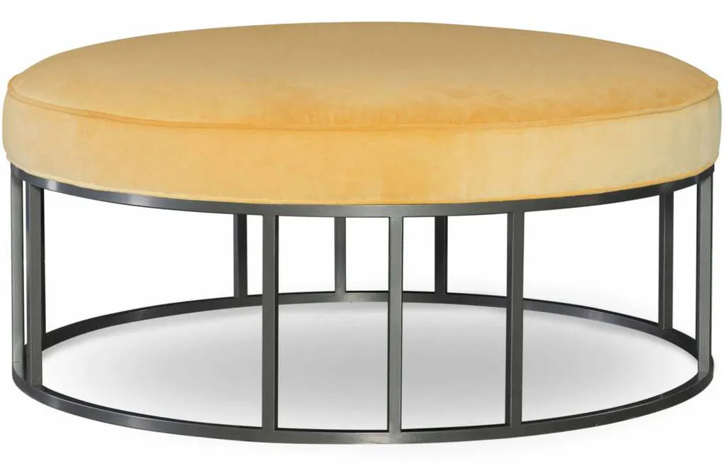 CR Laine 9407-07 Owen Metal Base Round Ottoman CR Laine 9407-07 Owen Metal Base Round Ottoman