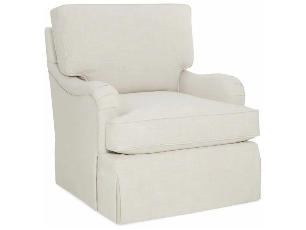 CR Laine CD8805E-SW Custom English Arm Swivel Chair