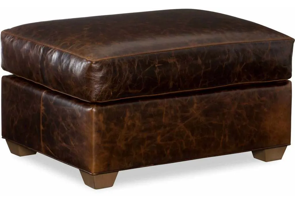 CR Laine L1775-07 Malcolm Leather Ottoman CR Laine L1775-07 Malcolm Leather Ottoman