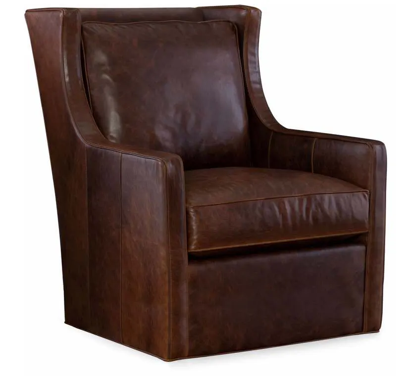 CR Laine L2446-05SW Chance Leather Swivel Chair CR Laine L2446-05SW Chance Leather Swivel Chair