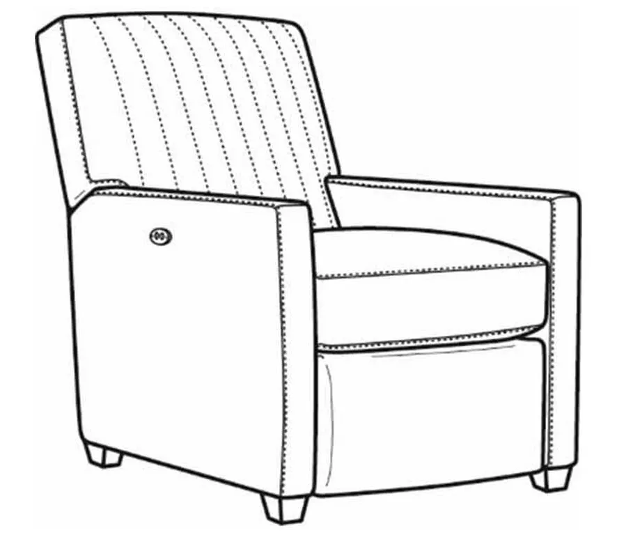 CR Laine 1775-05CHPR Malcom Power Chnl Bk Recliner CR Laine 1775-05CHPR Malcom Power Chnl Bk Recliner