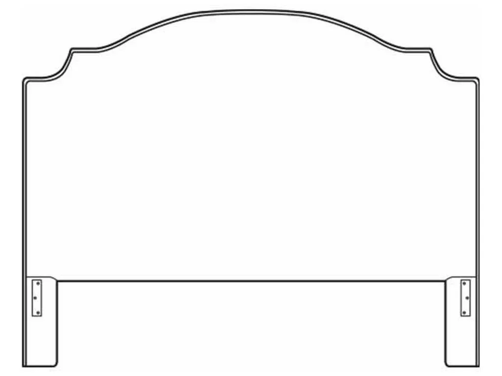 CR Laine HK880  Selena King Headboard