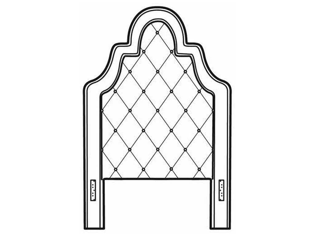 CR Laine HT160  Kylie Twin Headboard