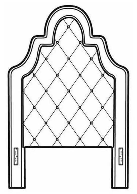 CR Laine HT160 Kylie Twin Headboard CR Laine HT160 Kylie Twin Headboard