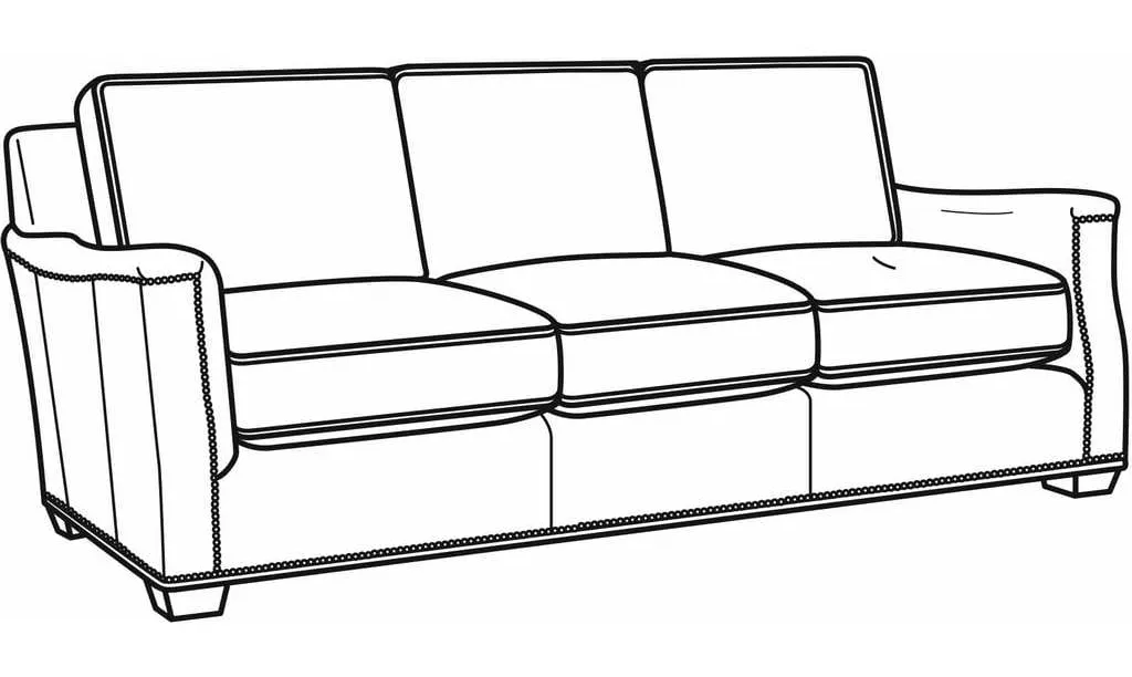 CR Laine L1190-00 Brandon Leather Sofa CR Laine L1190-00 Brandon Leather Sofa