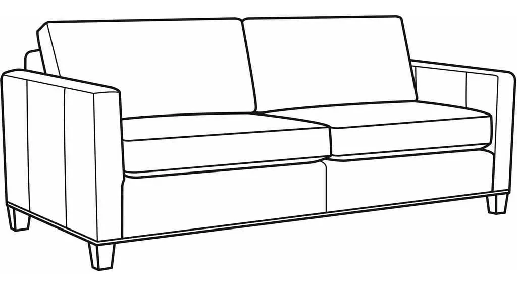 CR Laine L3100-20 Quinn Leather Sofa CR Laine L3100-20 Quinn Leather Sofa