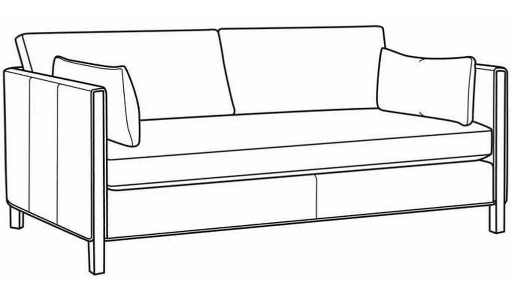 CR Laine L3500-22B Nelson Leather Long Sofa CR Laine L3500-22B Nelson Leather Long Sofa