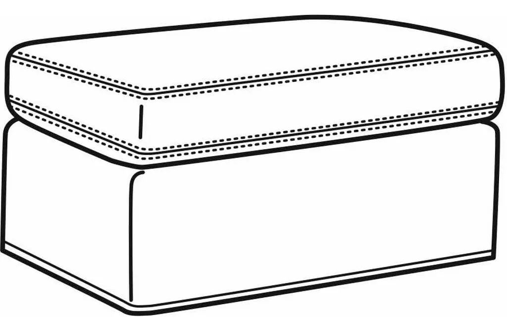 CR Laine L5748 Oliver Leather Ottoman and a half CR Laine L5748 Oliver Leather Ottoman and a half