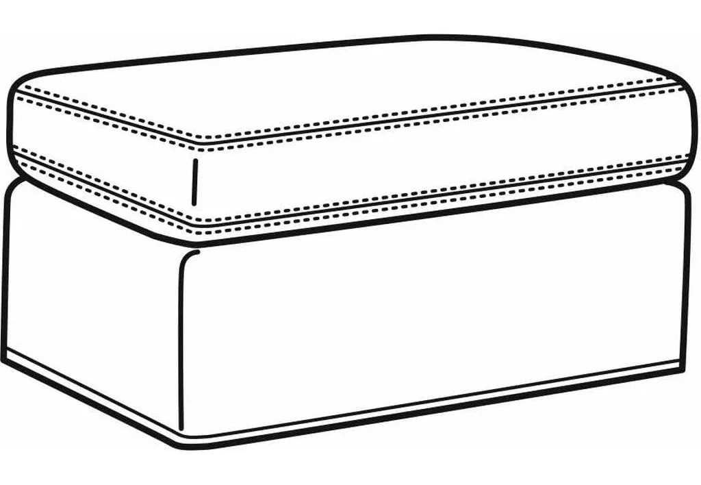 CR Laine L5748 Oliver Leather Ottoman and a half CR Laine L5748 Oliver Leather Ottoman and a half