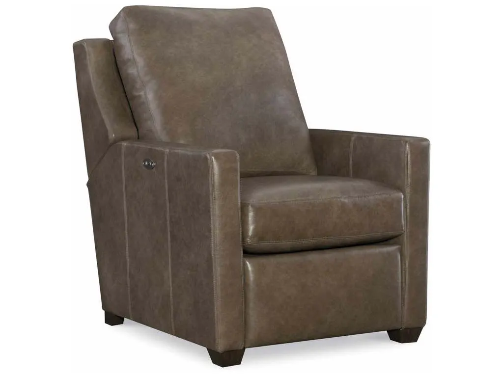 CR Laine L1725-05PR  Heath Leather Power Recliner