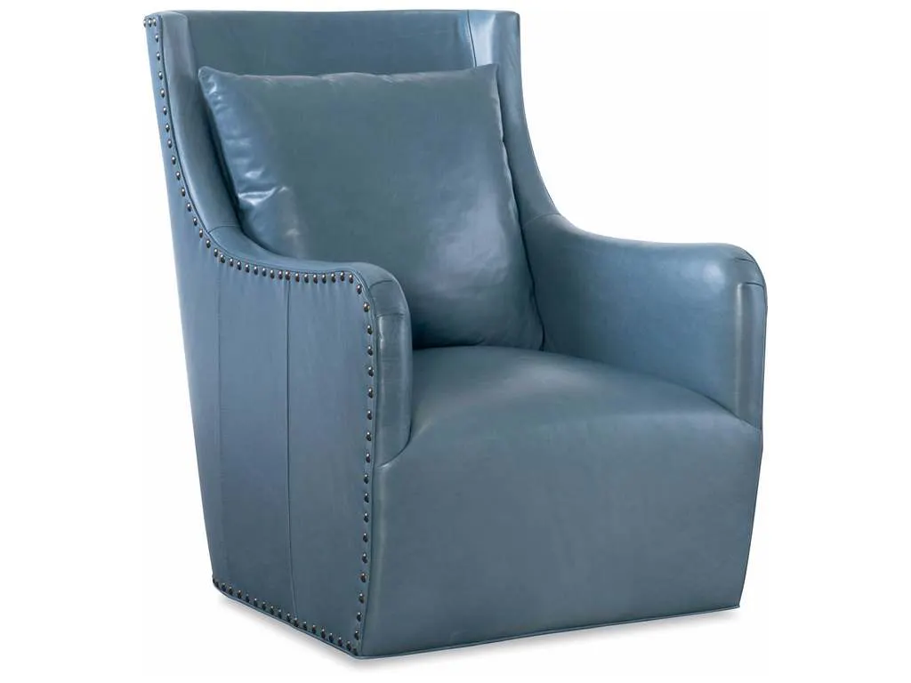 CR Laine L4555-05SW  Heidi Leather Swivel Chair