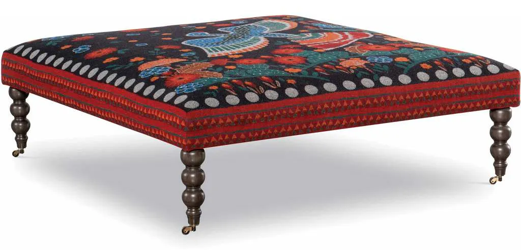 CR Laine SA5549-08 Folk Art Onyx Ottoman CR Laine SA5549-08 Folk Art Onyx Ottoman