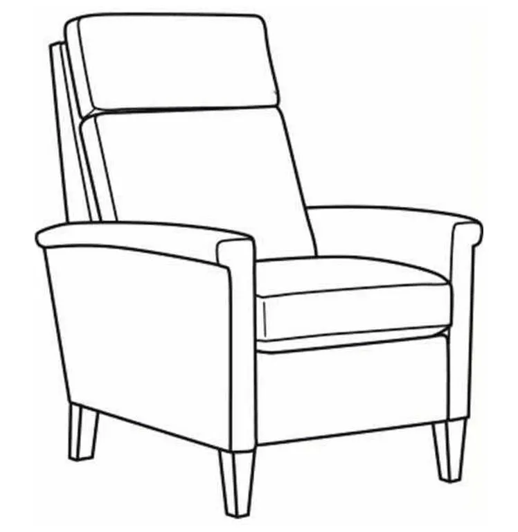 CR Laine 1575-05MR Noah Manual Recliner CR Laine 1575-05MR Noah Manual Recliner