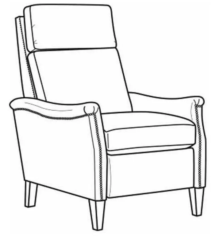 CR Laine 1675-05MR Luke Manual Recliner CR Laine 1675-05MR Luke Manual Recliner