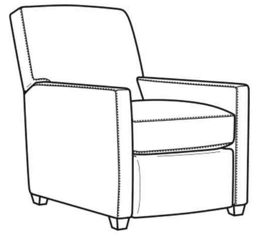 CR Laine 1775-05MR Malcom Manual Recliner CR Laine 1775-05MR Malcom Manual Recliner