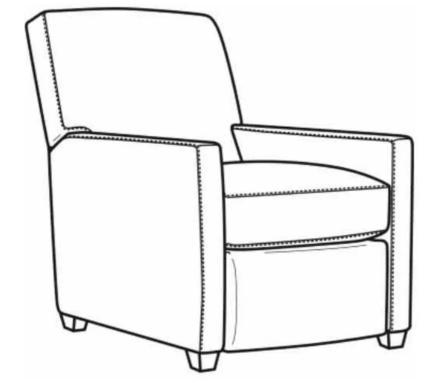 CR Laine 1775-05MR Malcom Manual Recliner CR Laine 1775-05MR Malcom Manual Recliner