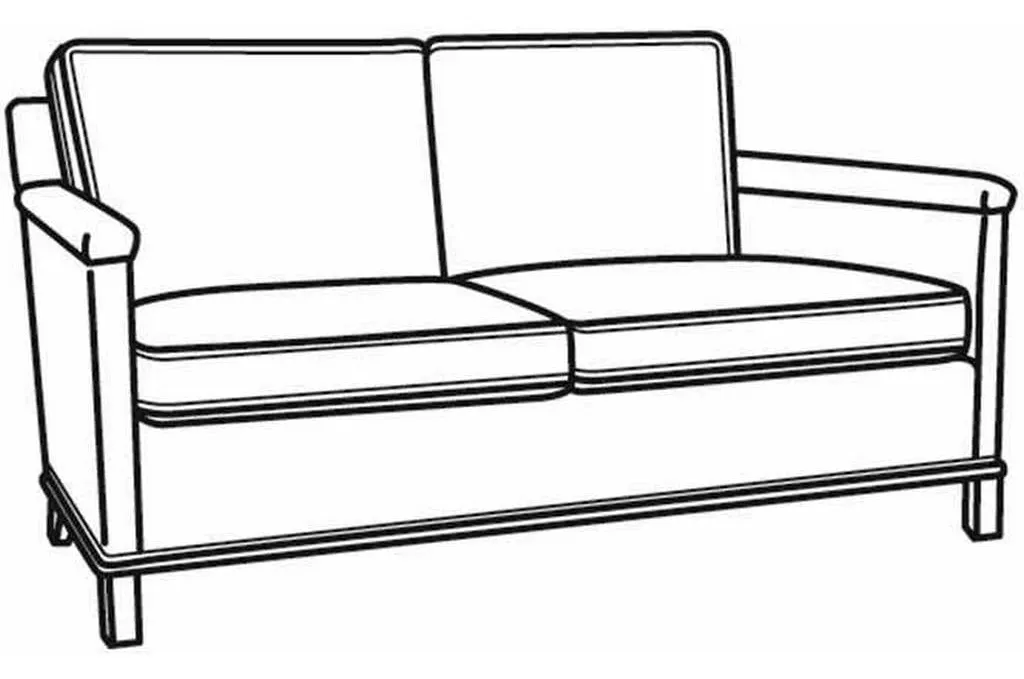 CR Laine 5534 Gotham Loveseat Without Nails CR Laine 5534 Gotham Loveseat Without Nails