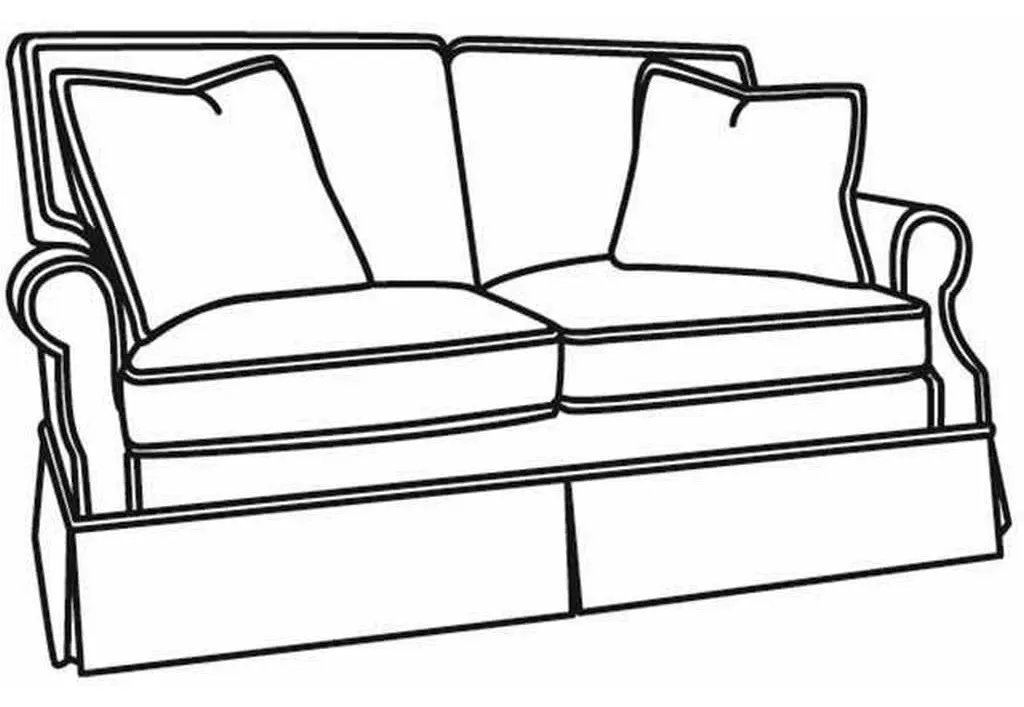 CR Laine 5994 Haddonfield Loveseat CR Laine 5994 Haddonfield Loveseat