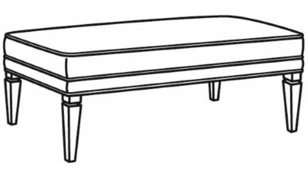 CR Laine 75-08 Terrance Rectangular Ottoman CR Laine 75-08 Terrance Rectangular Ottoman