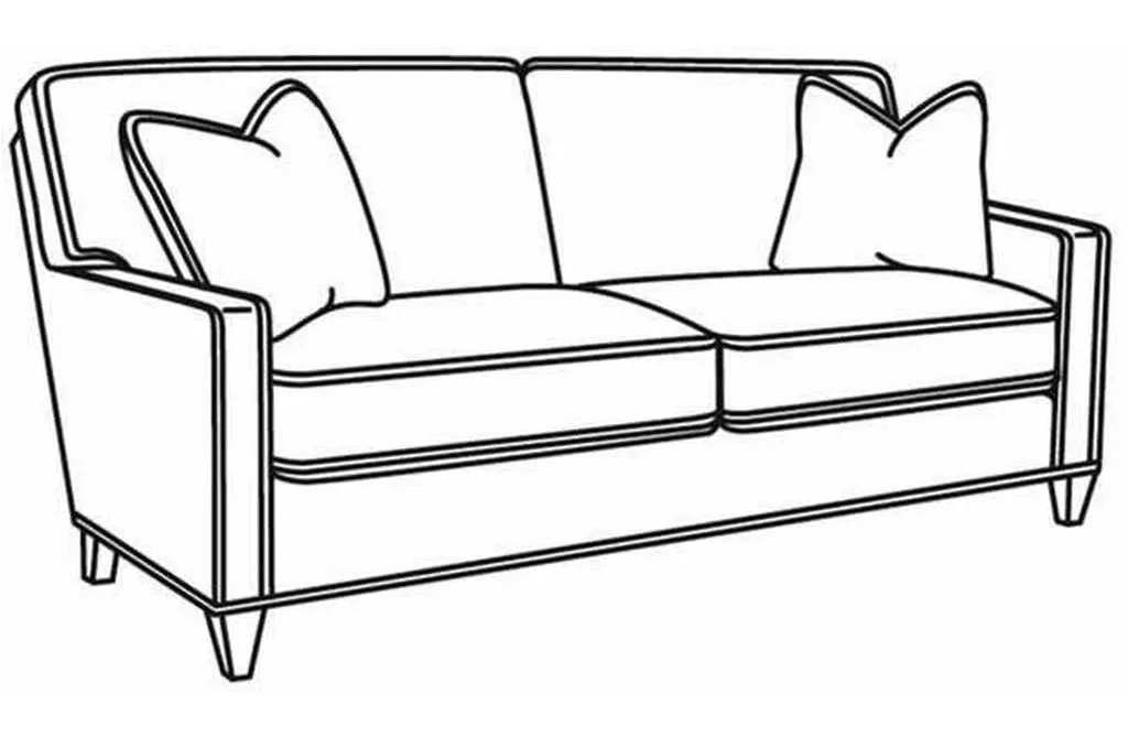 CR Laine 7654 Topsider Loveseat CR Laine 7654 Topsider Loveseat