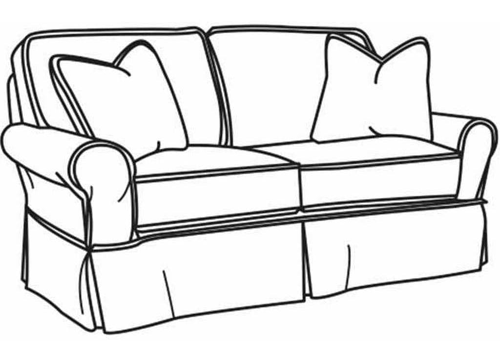 CR Laine 7702-SC Hudson Apt Sofa CR Laine 7702-SC Hudson Apt Sofa