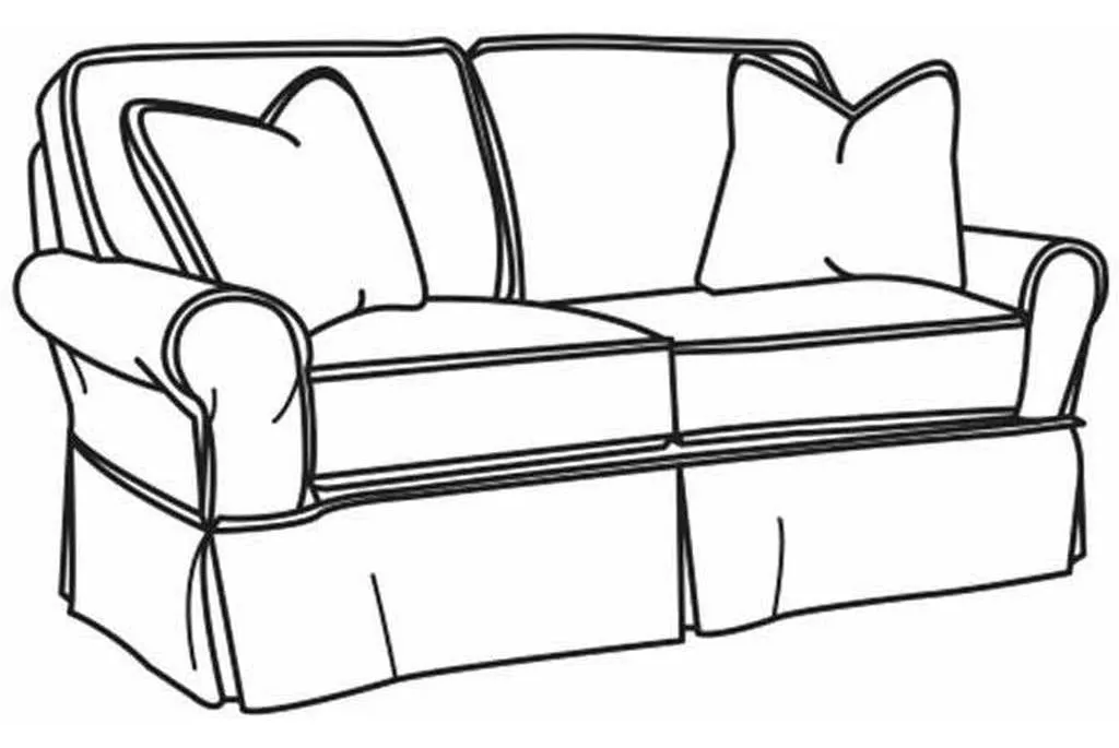 CR Laine 7704-SC Hudson Loveseat CR Laine 7704-SC Hudson Loveseat