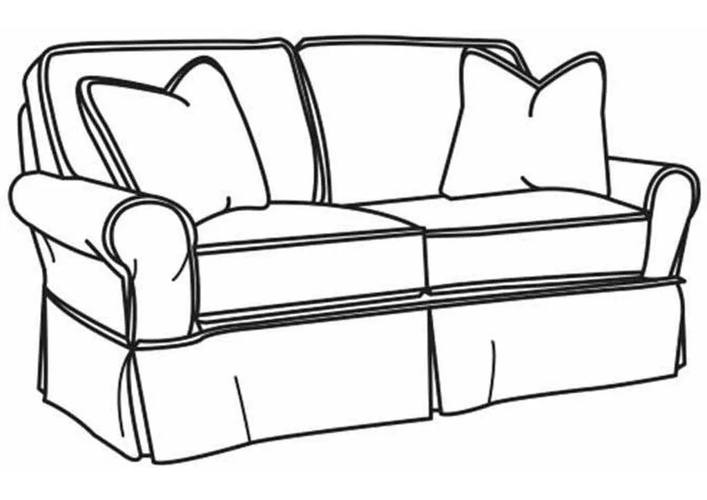 CR Laine 7704-SC Hudson Loveseat CR Laine 7704-SC Hudson Loveseat