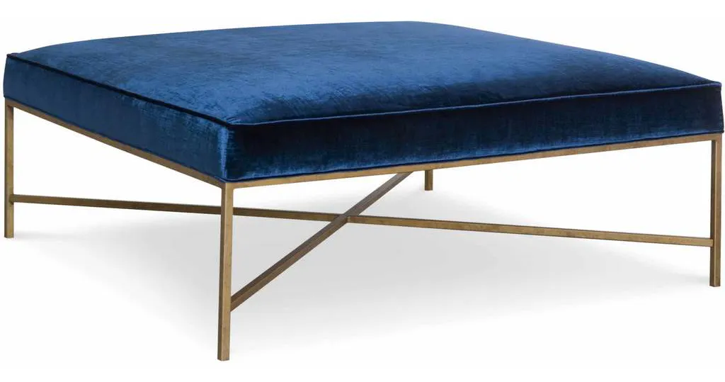 CR Laine 9488 Vixen Square Metal Ottoman CR Laine 9488 Vixen Square Metal Ottoman
