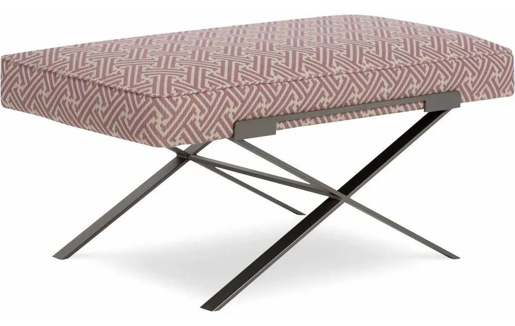 CR Laine 9677 Dasha Large Metal Ottoman CR Laine 9677 Dasha Large Metal Ottoman