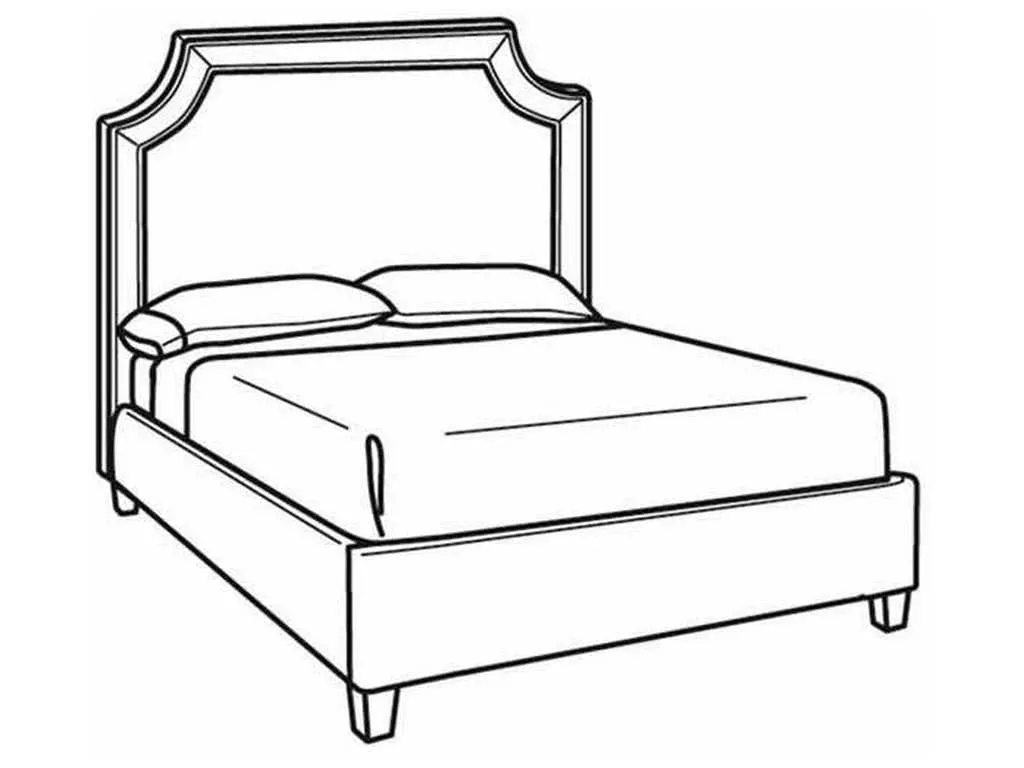 CR Laine BK200-S Carson Short King Bed